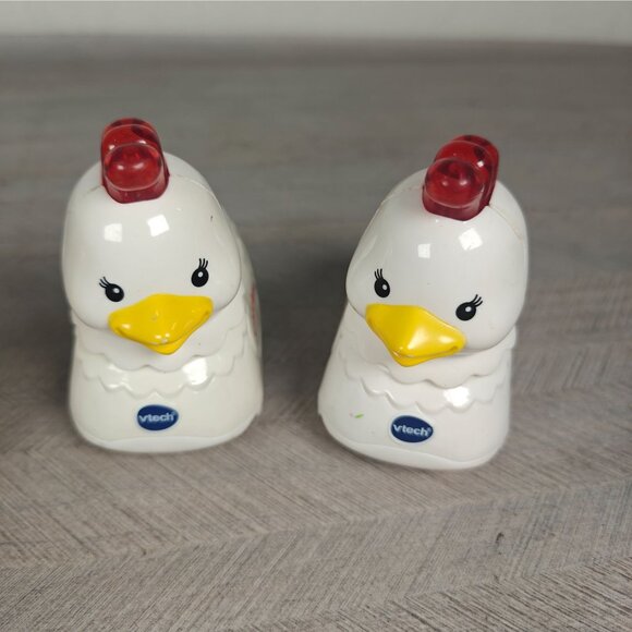 VTech Smart Animals Lot Panda Bear Chicken Horse Monkey Tested Working - Picture 5 of 8